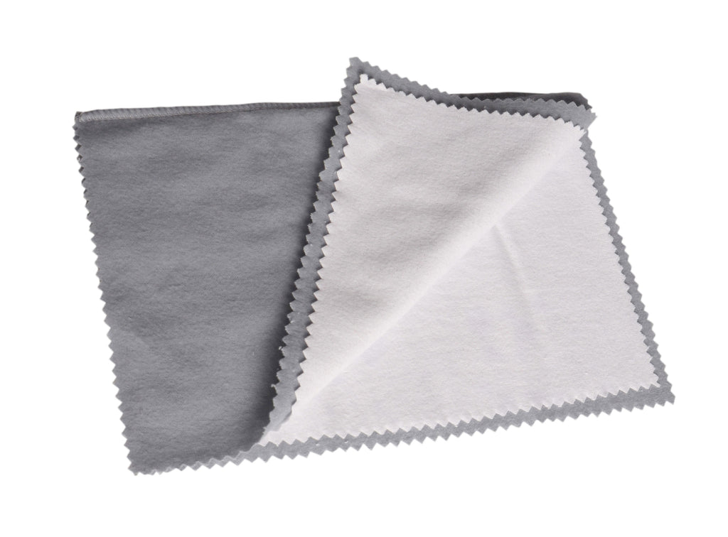 Ounona 2pcs Microfiber Polishing Cleaning Cloth Cleaner Cloth Jewelry Cleaning Fabric for Silverware Purifying (30 x 30cm Random Color), Size: 30*30CM